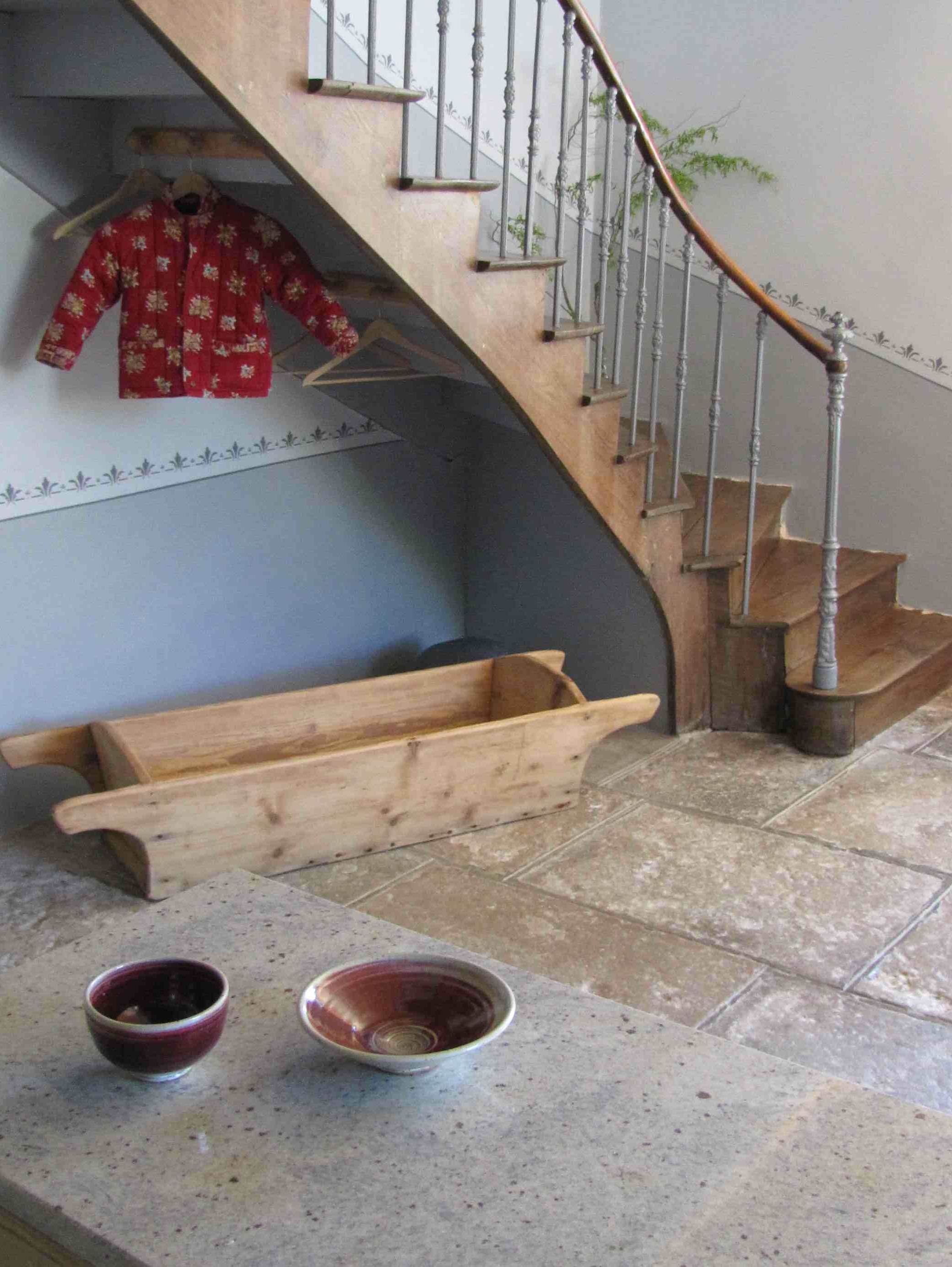 Escalier vers les 3 chambres